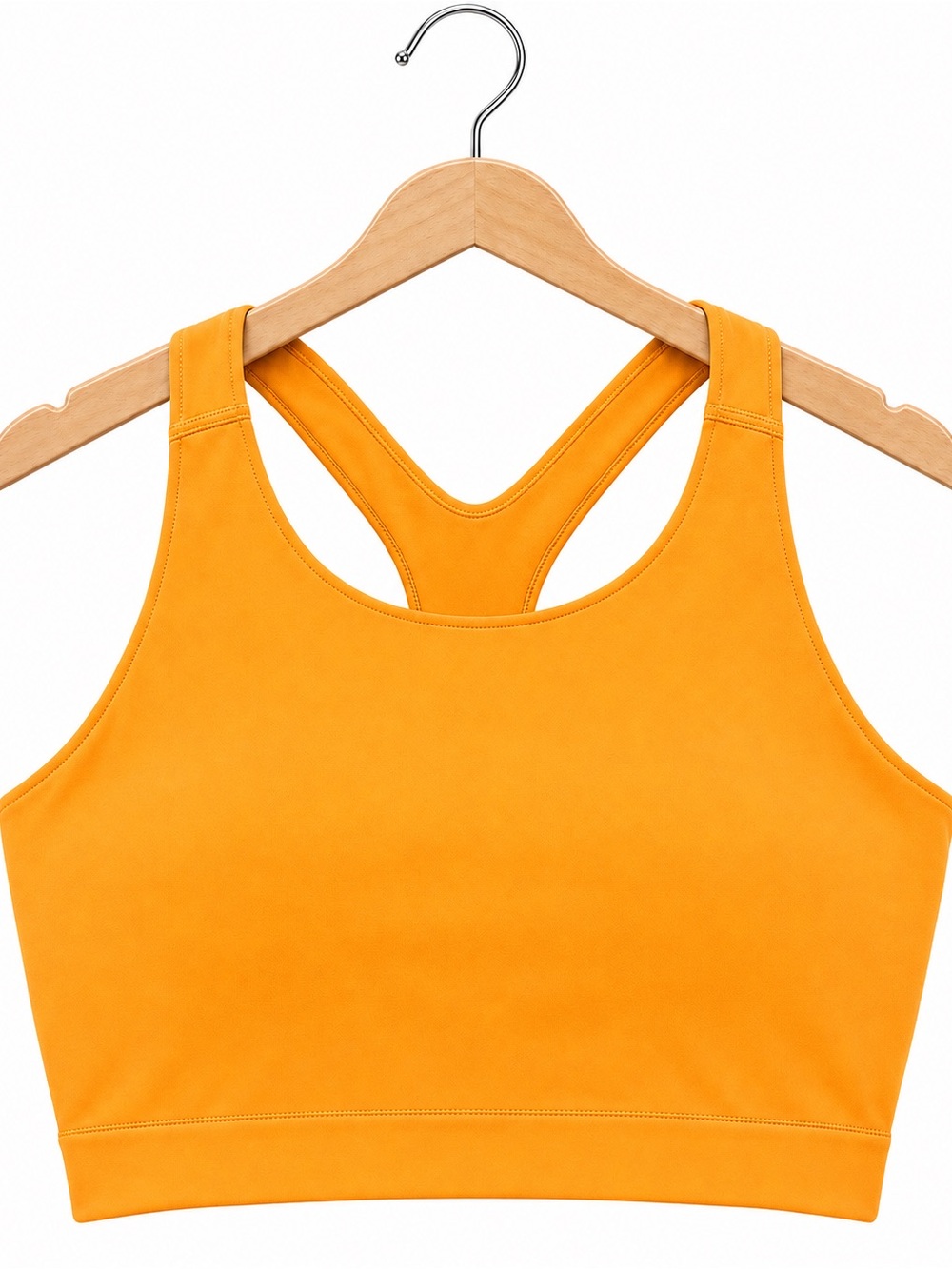girlfriend collective Racerback Sports Bra - Mustard Yellow